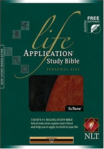 Life Application Study Bible NLT, Personal Size, TuTone