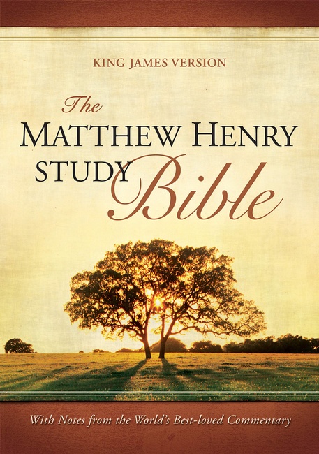 Matthew Henry Study Bible, Bonded Leather Black (Bonded Leather)
