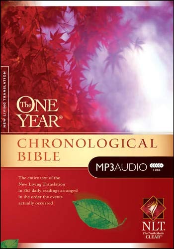 The One Year Chronological Bible NLT, MP3 (Audio CD)