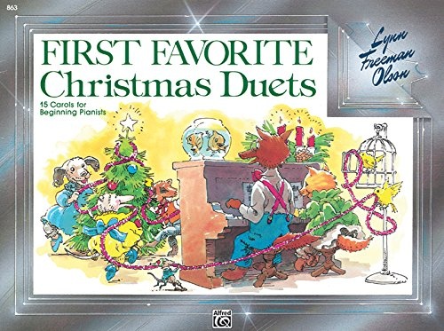 First Favorite Christmas Duets: 15 Carols for Beginning Pianists