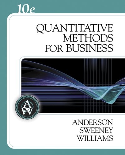 Quantitative Methods for Business (with Crystal Ball Pro 2000 v7.1, CD-ROM, and InfoTrac) (Available Titles CengageNOW)