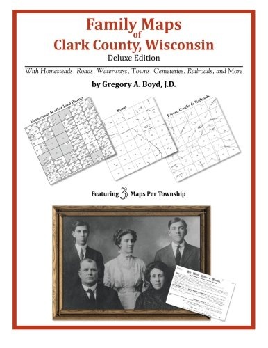 Family Maps of Clark County, Wisconsin