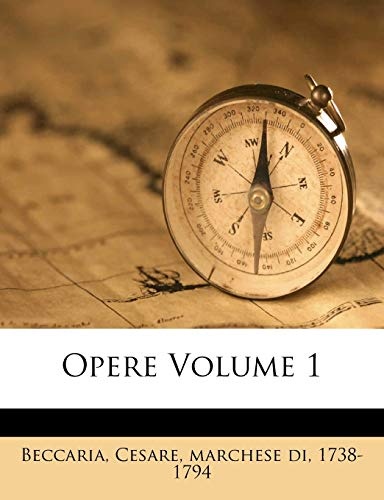 Opere Volume 1 (Italian Edition)