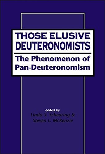 Those Elusive Deuteronomists: The Phenomenon of Pan-Deuteronomism (Journal for the Study of the Old Testament Series, 268)