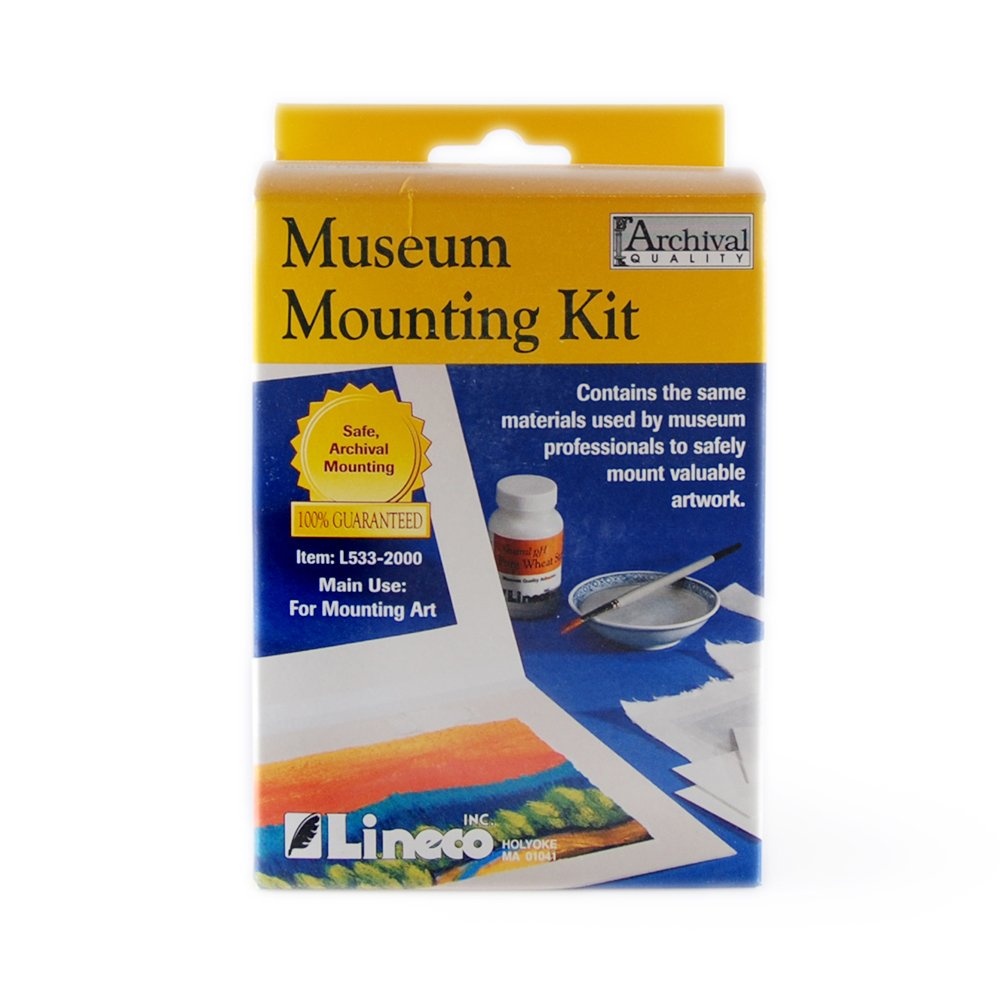 Lineco Museum Mounting Kit for Original Graphics and Artwork (L533-2000)