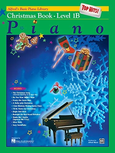 Alfred's Basic Piano Library Top Hits! Christmas, Level 1B