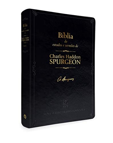 Biblia de estudos e sermoes de Charles Haddon Spurgeon - nova versao transformadora (Em Portugues do Brasil)