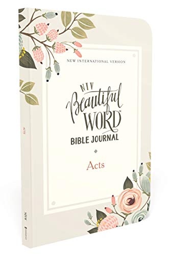 NIV, Beautiful Word Bible Journal, Acts, Paperback, Comfort Print