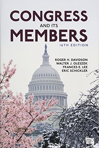 Congress and Its Members (Sixteenth Edition)