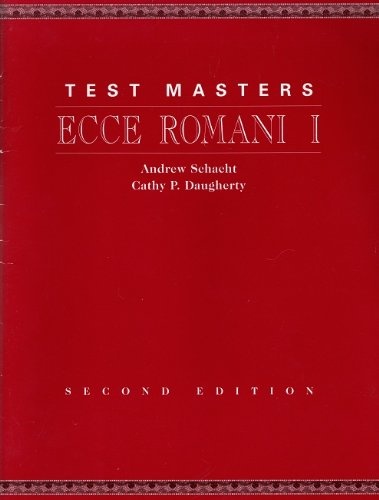 Ecce Romani Level I - Test Masters I (Latin and English Edition)