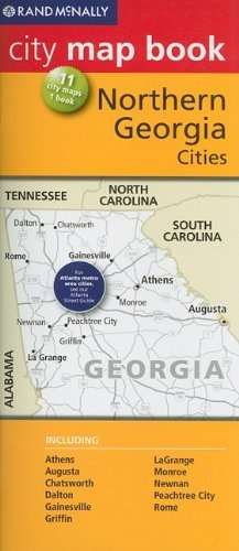 Champion Map Northern Georgia Cities (Rand McNally City Map Books)