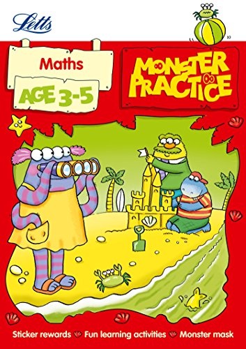 Letts Monster Practice - Maths Age 3-5