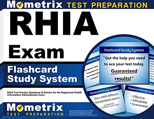 RHIA Exam Flashcard Study System: RHIA Test Practice Questions & Review for the Registered Health Information Administrator Exam (Cards)