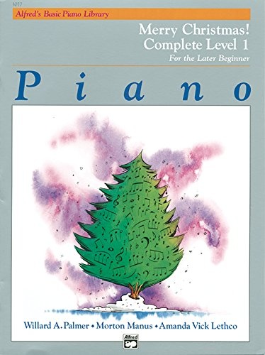 Alfred's Basic Piano Library Merry Christmas! Complete, Bk 1: For the Later Beginner
