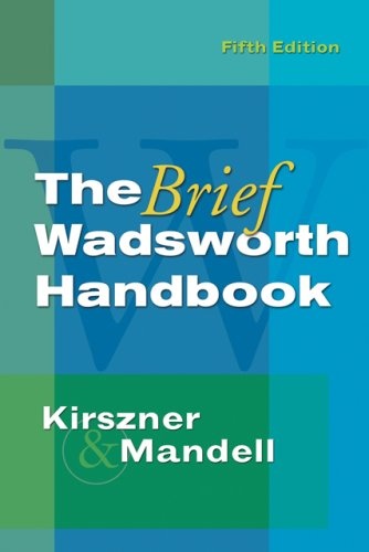 The Brief Wadsworth Handbook (Available Titles CengageNOW)