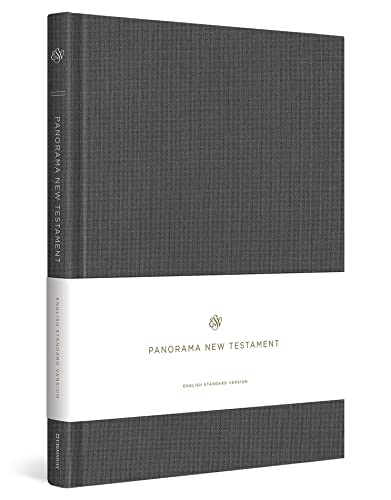 ESV Panorama New Testament (Cloth Over Board, Gray)