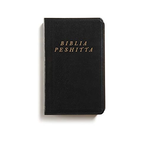 Biblia Peshitta. ImitaciÃ³n piel, negro / Peshitta Bible. Imitation Leather, Black (Spanish Edition)