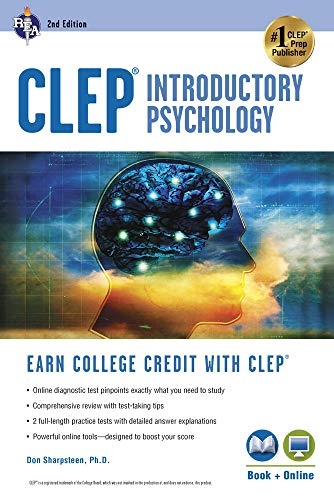 CLEPÂ® Introductory Psychology Book + Online (CLEP Test Preparation)
