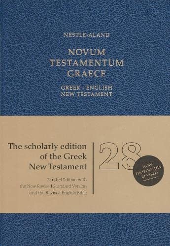 Novum Testamentum Graece: Greek-English New Testament, 28th Edition (English and Greek Edition)