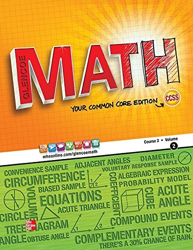 Glencoe Math, Course 2, Student Edition, Volume 2 (MATH APPLIC & CONN CRSE)