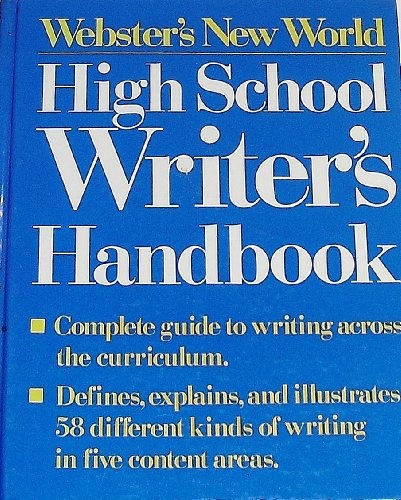 Webster's New World High School Writers Handbook