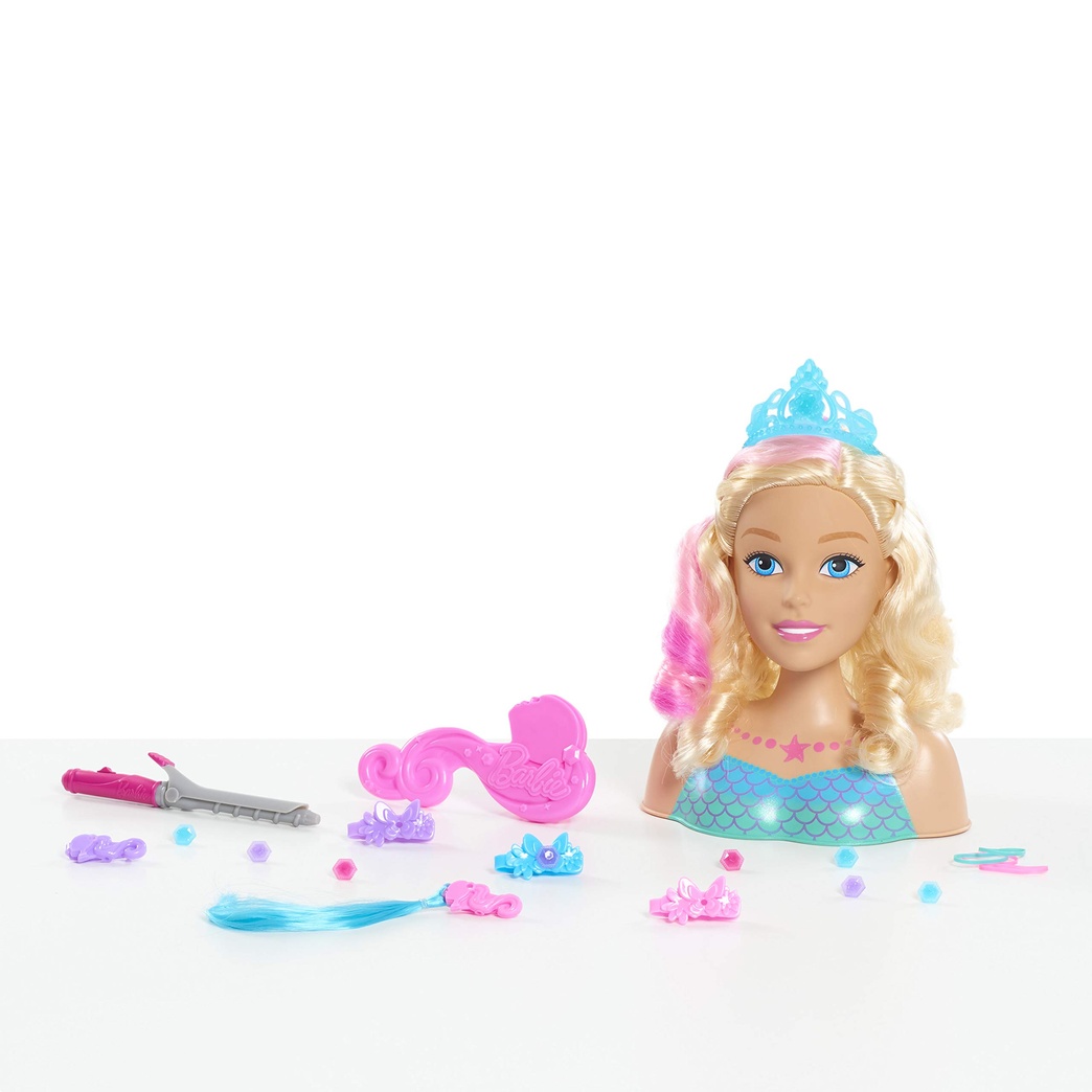 Barbie Dreamtopia Mermaid Styling Head, 22 Pieces