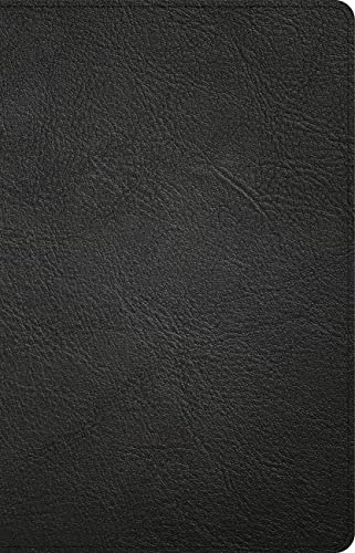 NASB Large Print Personal Size Reference Bible, Black Genuine Leather Indexed