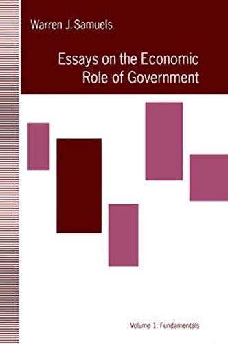 Essays in the Economic Role of Government: Applications