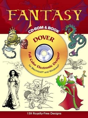 Fantasy CD-ROM and Book (Dover Electronic Clip Art)
