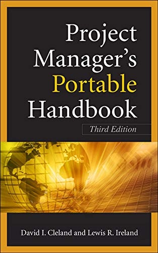 Project Managers Portable Handbook, Third Edition (Project Book Series)