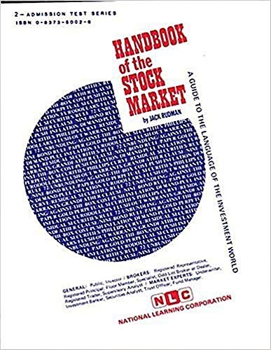 HANDBOOK OF THE STOCK MARKET (HOS) (GLOSSARY OF TERMS): Passbooks Study Guide (Admission Test Series (ATS))
