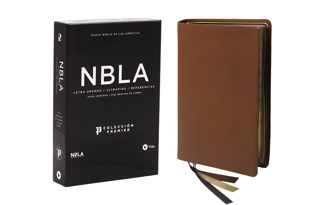 NBLA Biblia Ultrafina, Letra Grande, Colección Premier, Café: Edición Limitada (Spanish Edition)