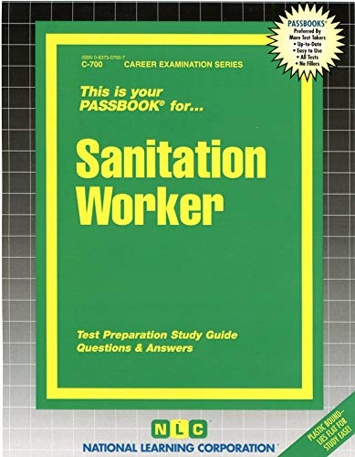 Sanitation Worker(Passbooks) (Career Examination Series)