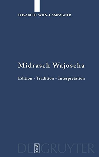 Midrasch Wajoscha (Studia Judaica) (German Edition)