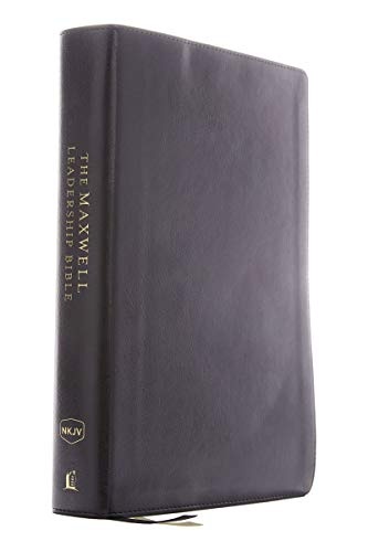 Nkjv, Maxwell Leadership Bible, Third Edition, Compact, Leathersoft, Black, Comfort Print