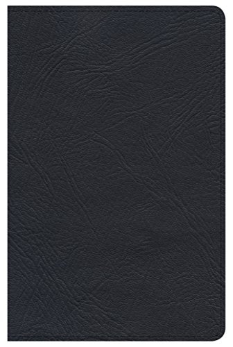 Minister's Pocket Bible: KJV Edition, Black Genuine Leather