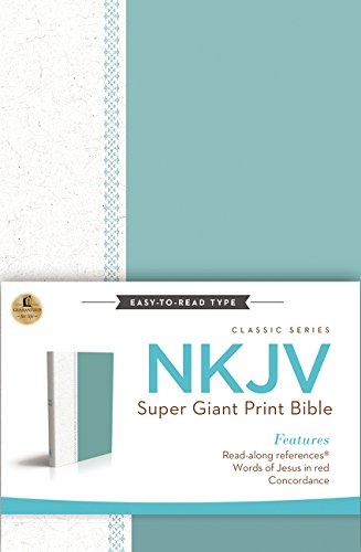 NKJV, Reference Bible, Super Giant Print, Hardcover, Red Letter Edition (Classic)