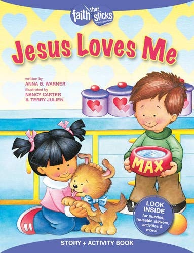 Jesus Loves Me Story + Activity Book (Faith That Sticks Books)