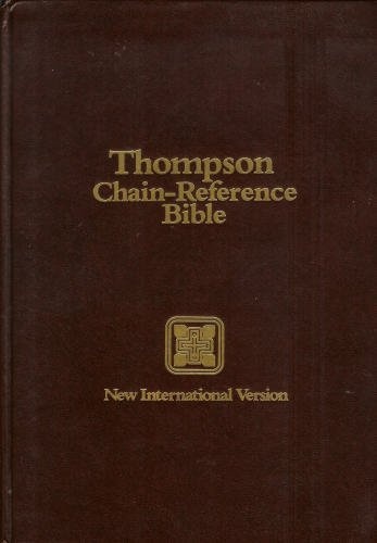 Thompson Chain-Reference Bible NIV Hardcover Indexed