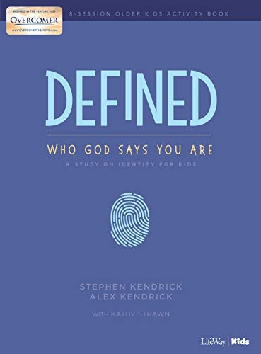 Defined: Who God Says You Are - Older Kids Activity Book: A Study on Identity for Kids
