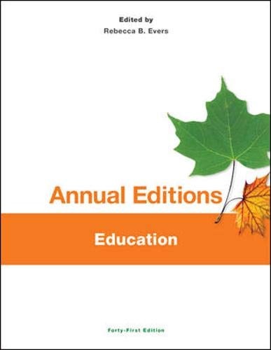 Annual Editions: Education, 41/e
