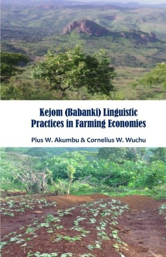 Kejom (Babanki) Linguistic Practices in Farming Economies