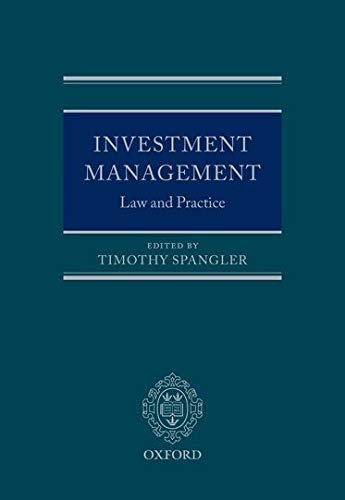 Investment Management: Law and Practice