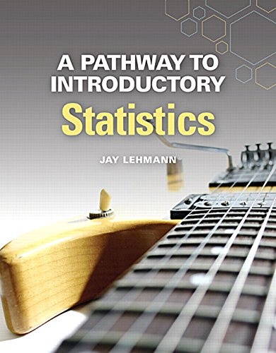 A Pathway to Introductory Statistics (Pathways Model for Math)