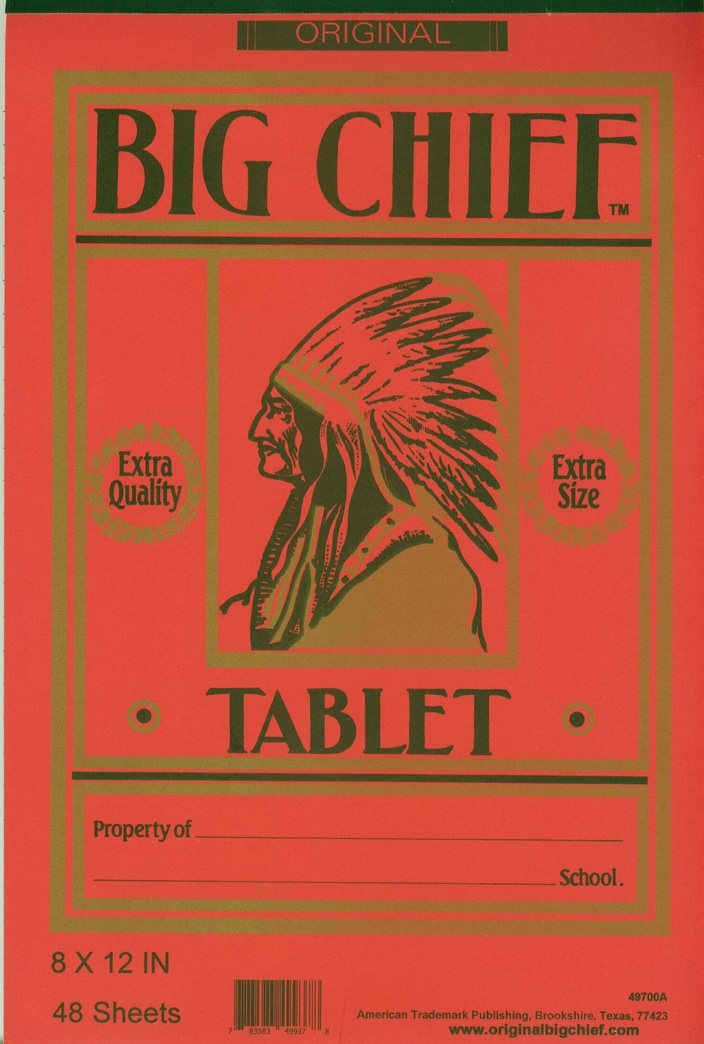 Original Big Chief Writing Tablet, Primary Grades, Westab, 8 X 12 Inch, 48 Sheets