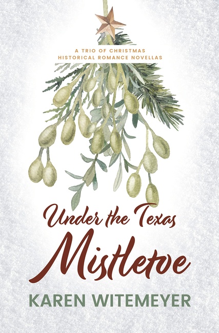 Under the Texas Mistletoe: A Trio of Christmas Historical Romance Novellas (Thorndike Press Large Print Christian Romance)