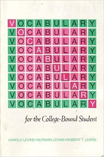 Vocabulary for the College Bound Student #R573S (3rd rev ed)