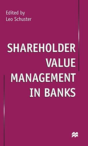 Shareholder Value Management in Banks