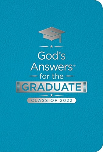 God's Answers for the Graduate: Class of 2022 - Teal NKJV