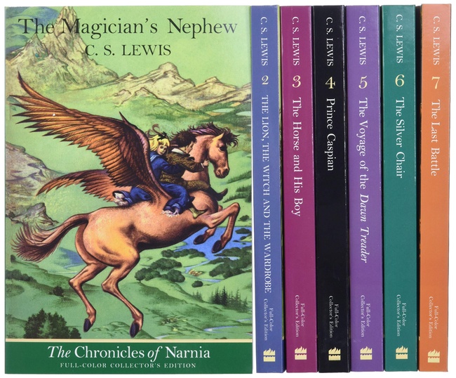 The Chronicles of Narnia Full-Color Box Set (Books 1 to 7)
